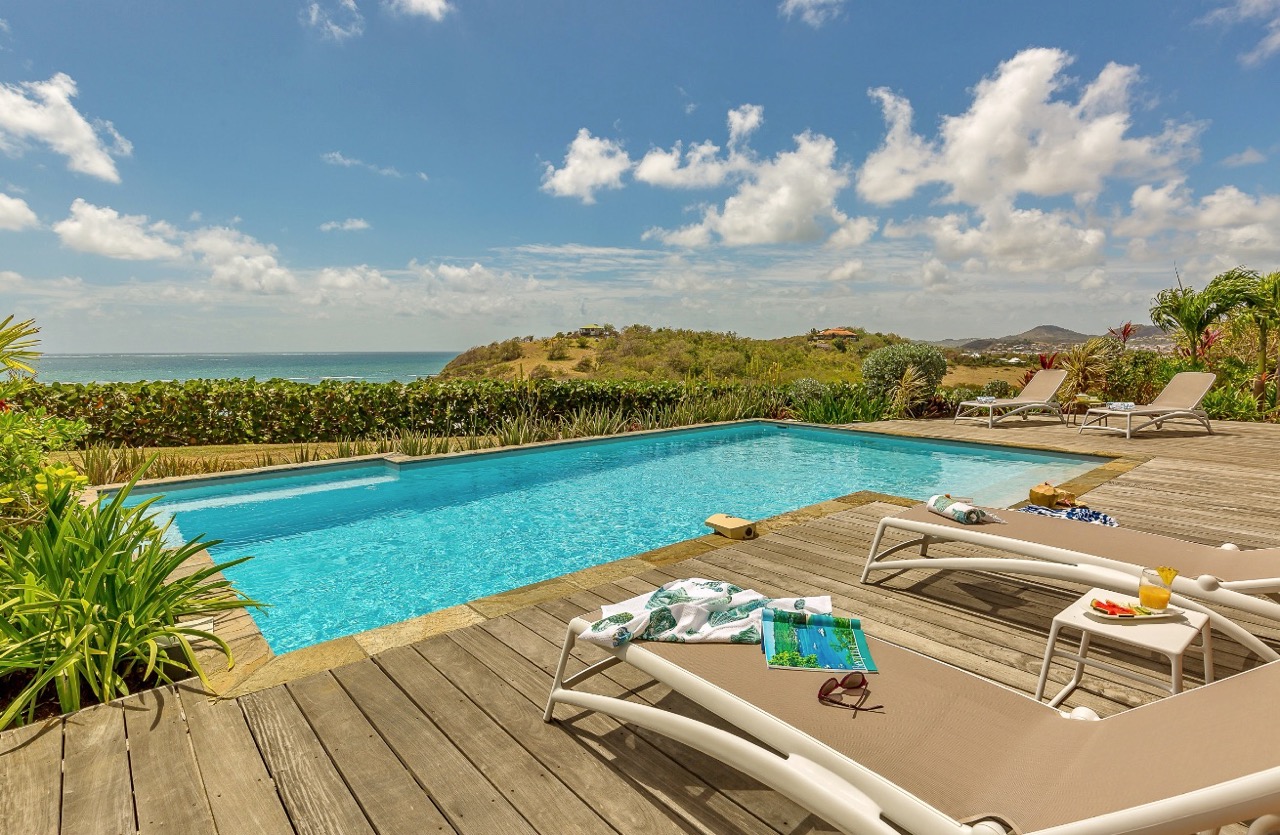 Villa Caribbean Ocean Palm