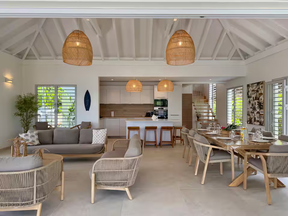 Villa Caribbean tropical shore 2