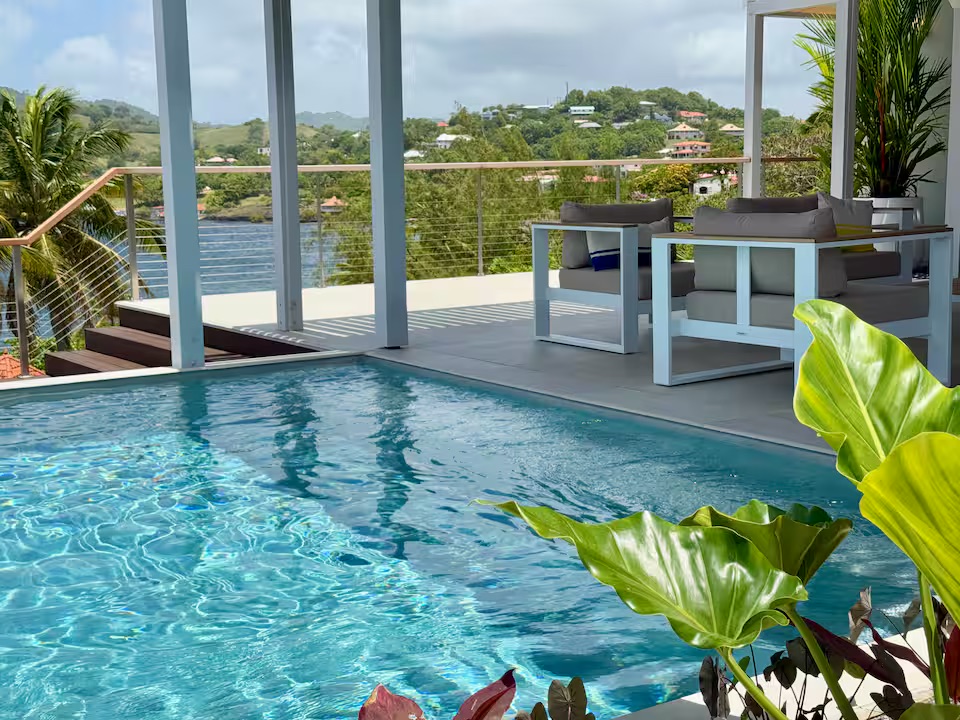 Villa Caribbean tropical shore 9
